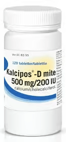 Kalcipos - D mite film - coated tablet 500 mg/200 IU 120 s