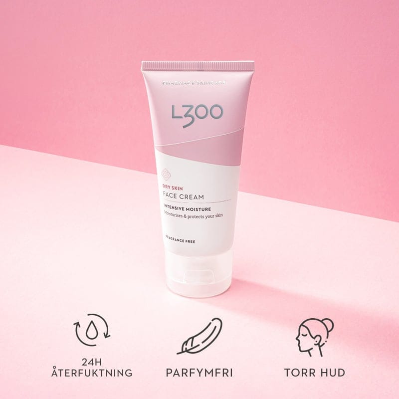 L300 Intensive Moisture Face Cream Dry Skin Unscented 60 ml