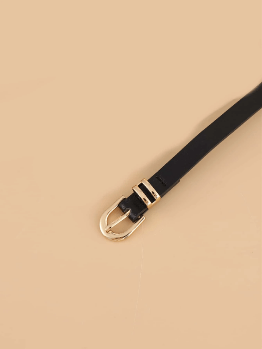 Ladies' Simple & Fashionable U - shaped Buckle Decoration Waist Belt - Lolli World Marketplace