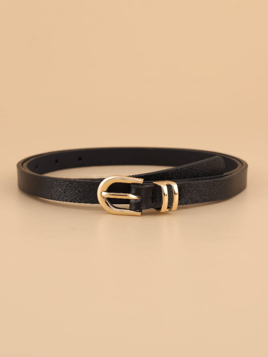 Ladies' Simple & Fashionable U - shaped Buckle Decoration Waist Belt - Lolli World Marketplace