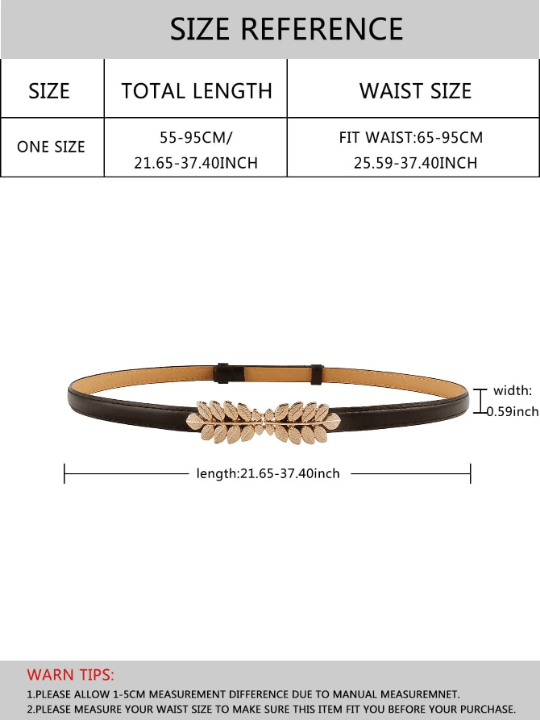 Leaf Decor Corset Belt - Lolli World Marketplace