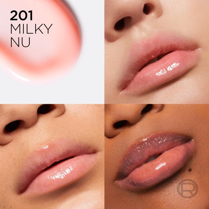 L'Oréal Paris Plump Ambition Hyaluron Lip Oil Lip Oil 201 Milky Now 5ml
