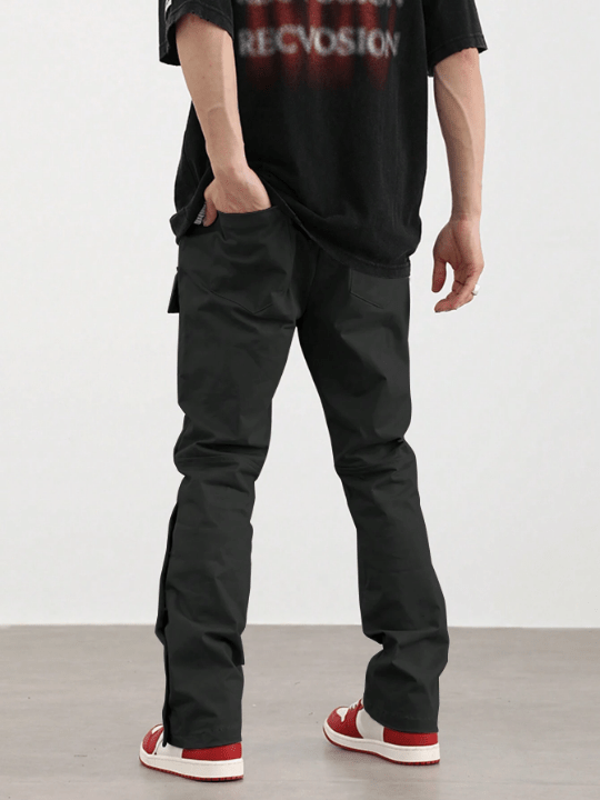 Manfinity EMRG Men Flap Pocket Cargo Pants - Lolli World Marketplace