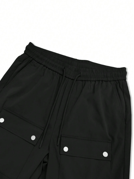 Manfinity EMRG Men Flap Pocket Cargo Pants - Lolli World Marketplace