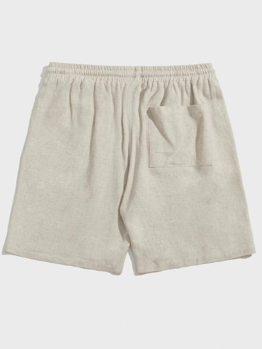 Manfinity Homme Loose Fit Men's Drawstring Waist Shorts - Lolli World Marketplace
