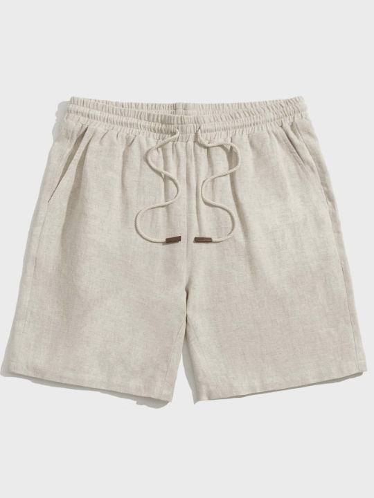 Manfinity Homme Loose Fit Men's Drawstring Waist Shorts - Lolli World Marketplace
