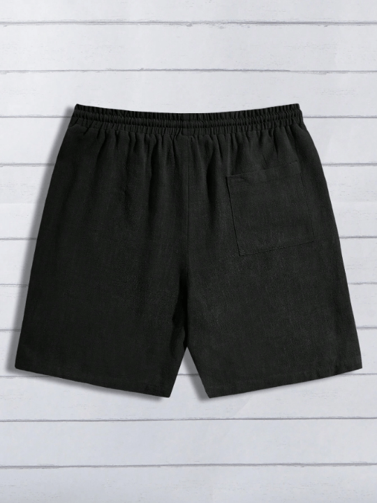 Manfinity Homme Men Drawstring Waist Shorts - Lolli World Marketplace