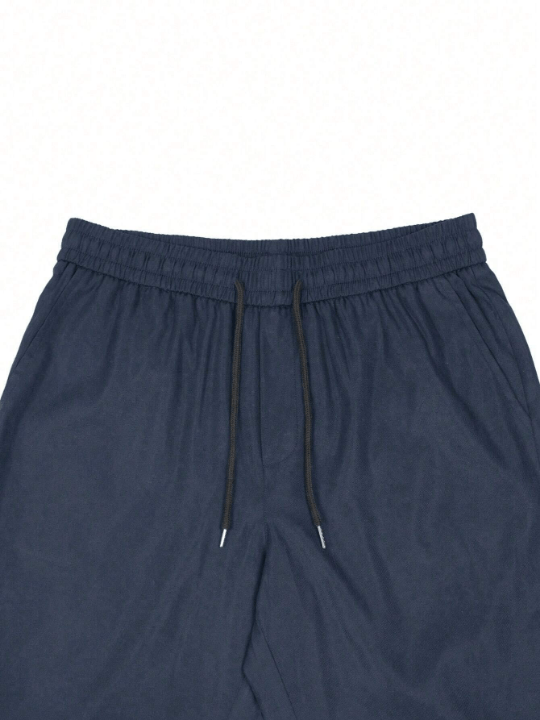 Manfinity Homme Men Drawstring Waist Slant Pocket Pants - Lolli World Marketplace
