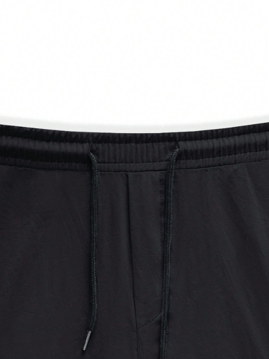 Manfinity Homme Men Flap Pocket Drawstring Waist Cargo Pants - Lolli World Marketplace