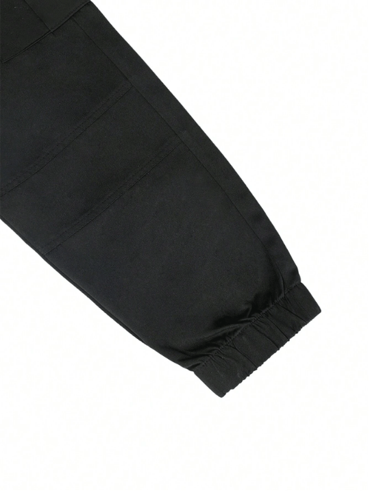 Manfinity Homme Men Flap Pocket Side Cargo Pants - Lolli World Marketplace