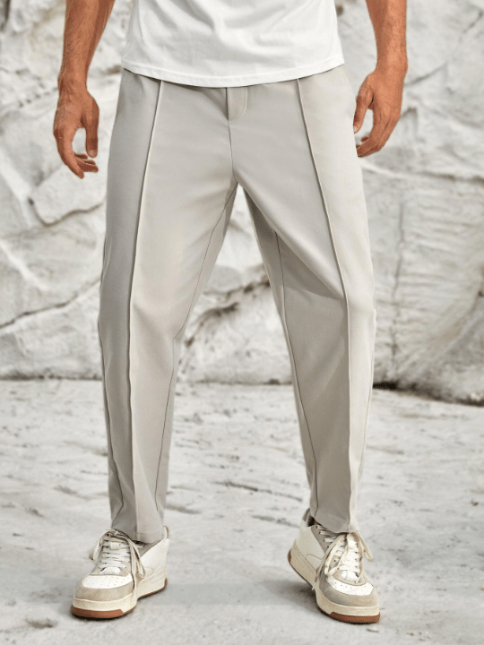 Manfinity Homme Men Slant Pocket Seam Front Pants - Lolli World Marketplace