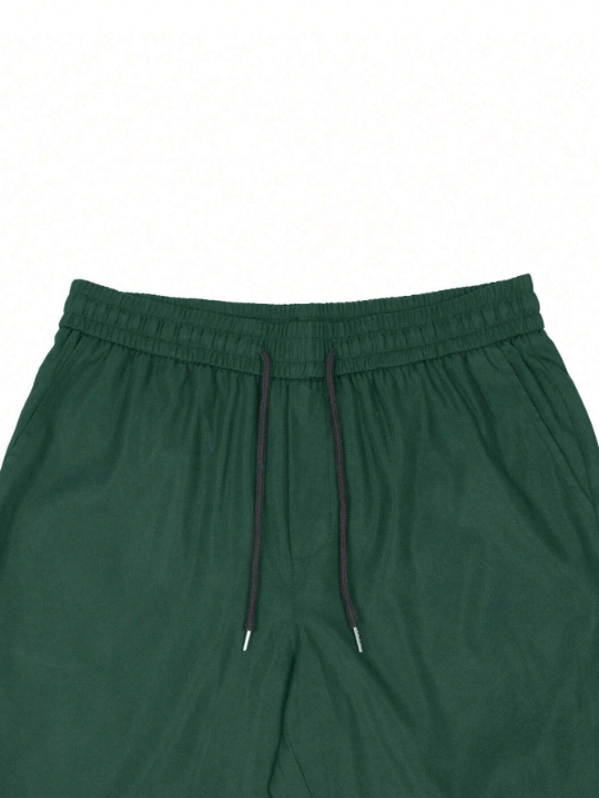 Manfinity Homme Men Solid Drawstring Waist Pants - Lolli World Marketplace