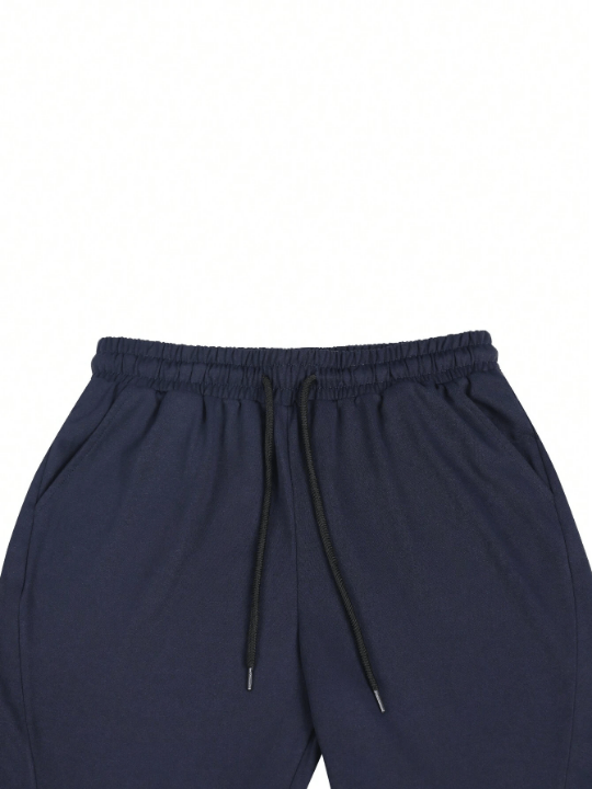 Manfinity Homme Men Solid Drawstring Waist Sweatpants - Lolli World Marketplace