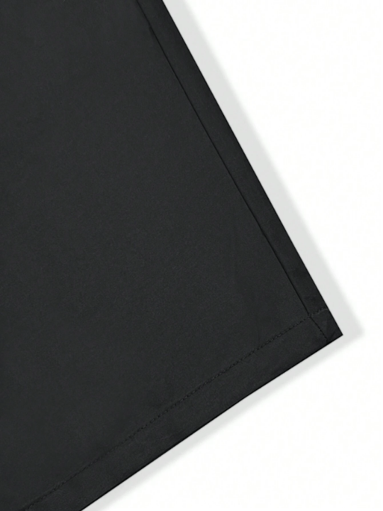 Manfinity Homme Men'S Button Fly Straight Leg Shorts - Lolli World Marketplace