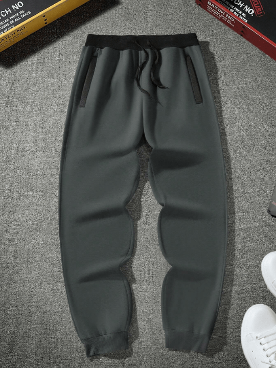 Manfinity Homme Men's Colorblocked Drawstring Waist Sweatpants - Lolli World Marketplace