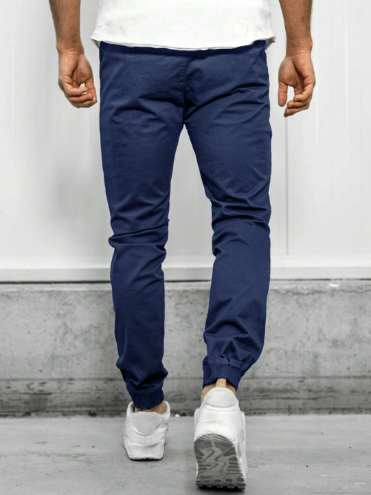 Manfinity Homme Men's Drawstring Cuffed Jogger Pants - Lolli World Marketplace