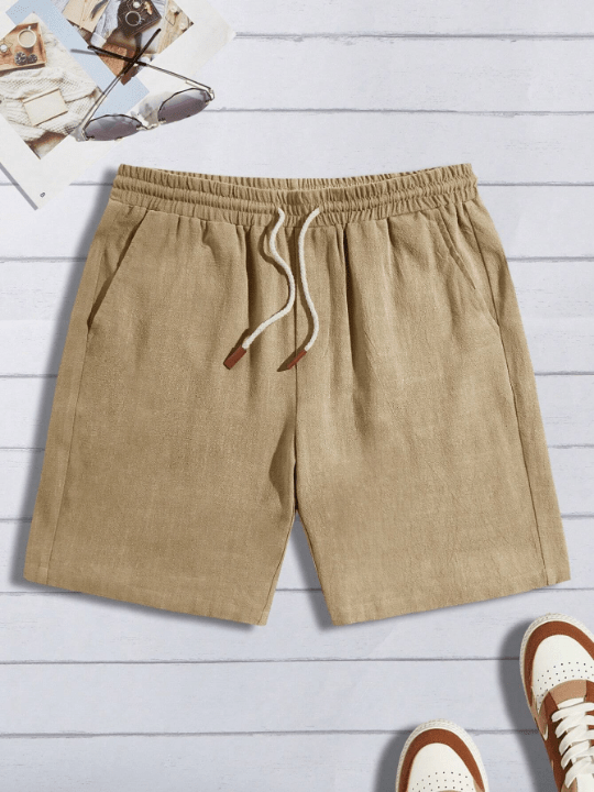Manfinity Homme Men's Drawstring Woven Shorts - Lolli World Marketplace