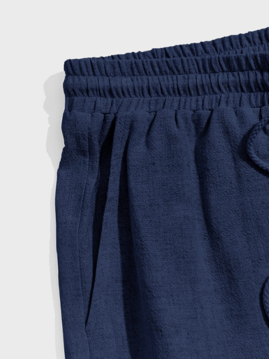 Manfinity Homme Men's Loose Drawstring Waist Shorts - Lolli World Marketplace