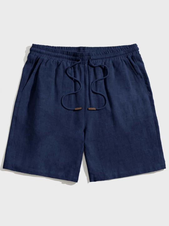 Manfinity Homme Men's Loose Drawstring Waist Shorts - Lolli World Marketplace