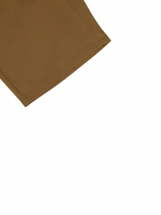 Manfinity Homme Men's Solid Color Pocket Shorts - Lolli World Marketplace