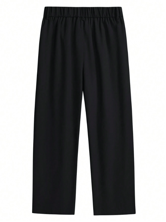 Manfinity Hypemode Loose Fit Men's Folded Pleated Wide Leg Pants - Lolli World Marketplace