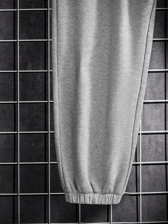 Manfinity Hypemode Loose Fit Men's Solid Color Drawstring Elastic Waist Sweatpants - Lolli World Marketplace
