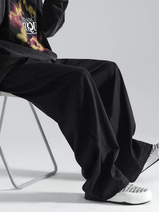 Manfinity Hypemode Loose Men's Drawstring Waist Slant Pocket Sweatpants - Lolli World Marketplace