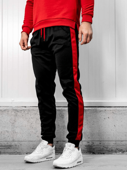 Manfinity Hypemode Men Contrast Panel Sweatpants - Lolli World Marketplace