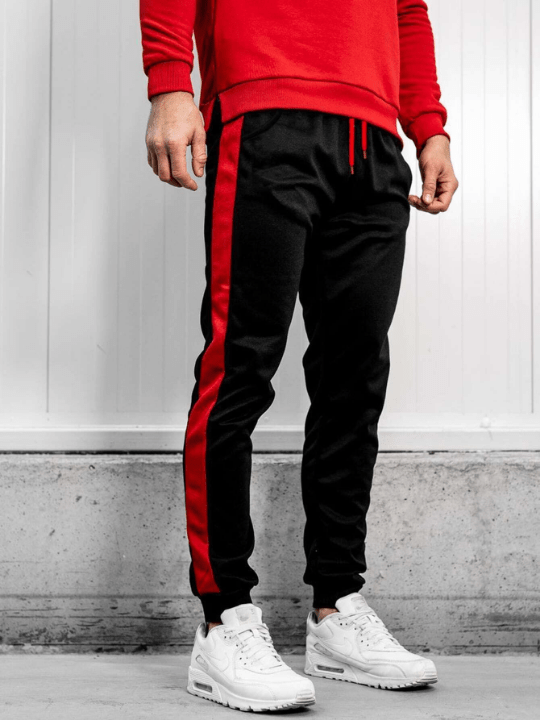 Manfinity Hypemode Men Contrast Panel Sweatpants - Lolli World Marketplace