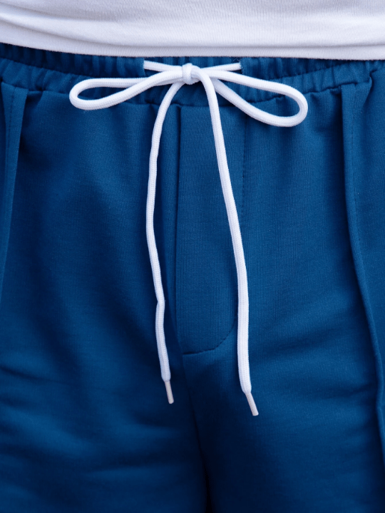 Manfinity Hypemode Men Drawstring Waist Slant Pocket Sweatpants - Lolli World Marketplace