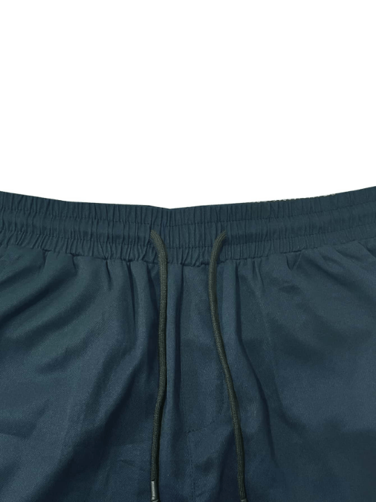 Manfinity Hypemode Men Flap Pockets Drawstring Cargo Shorts - Lolli World Marketplace