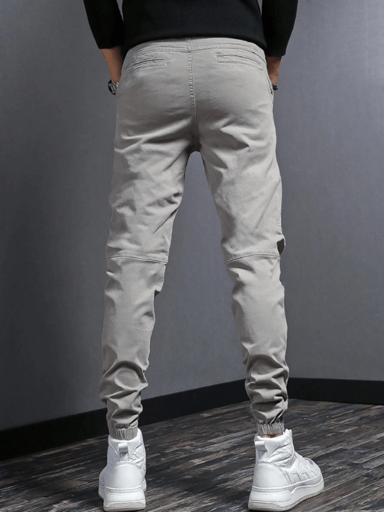 Manfinity Hypemode Men Solid Slant Pocket Pants - Lolli World Marketplace