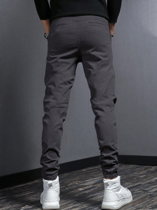 Manfinity Men Solid Slant Pocket Pants - Lolli World Marketplace