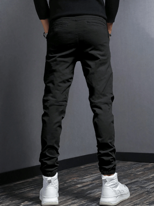 Manfinity Men Solid Slant Pocket Pants - Lolli World Marketplace