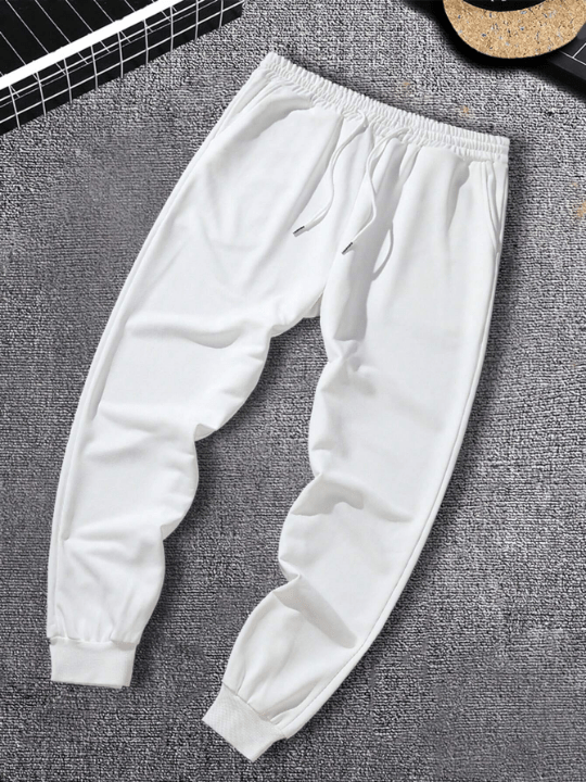 Manfinity Men's Elastic Waist Drawstring Jogger Pants - Lolli World Marketplace