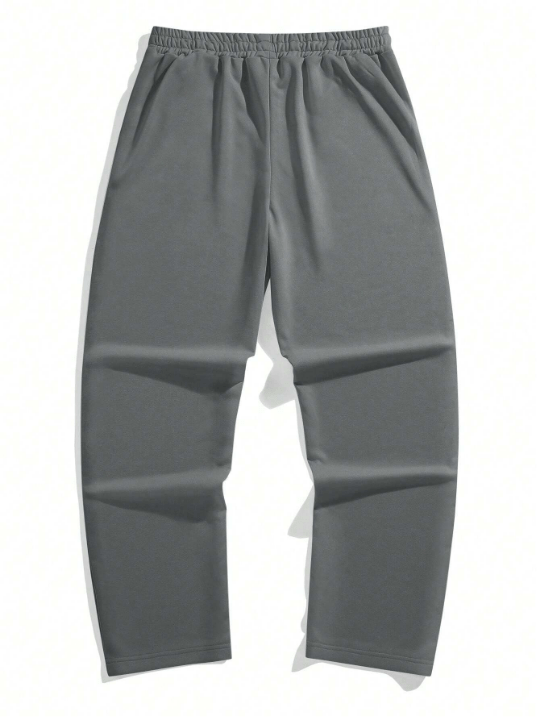 Manfinity Men's Letter & Spider Web Print Drawstring Waist Sweatpants - Lolli World Marketplace