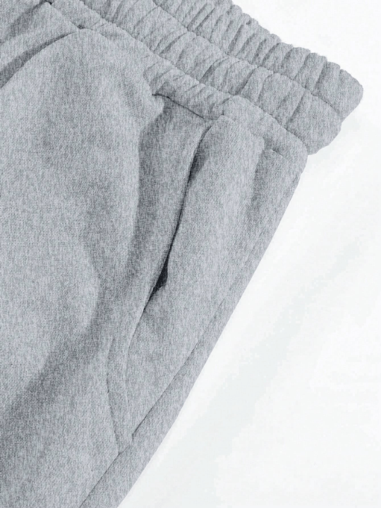 Manfinity Men's Loose Spider Web Pattern Sweatpants - Lolli World Marketplace