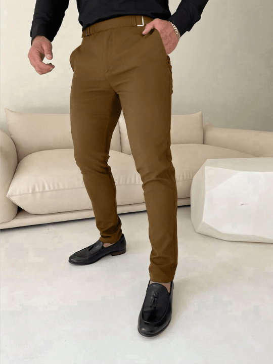 Manfinity Mode Men's Solid Color Pants - Lolli World Marketplace