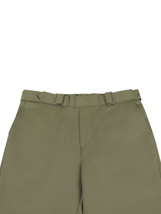 Manfinity Mode Solid Color Slim Fit Men's Pants - Lolli World Marketplace