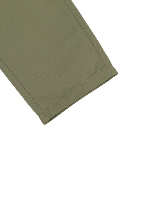 Manfinity Mode Solid Color Slim Fit Men's Pants - Lolli World Marketplace