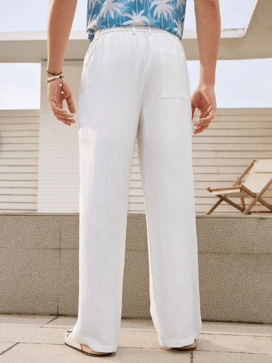 Manfinity VCAY Men'S Straight - Leg Casual Pants - Lolli World Marketplace