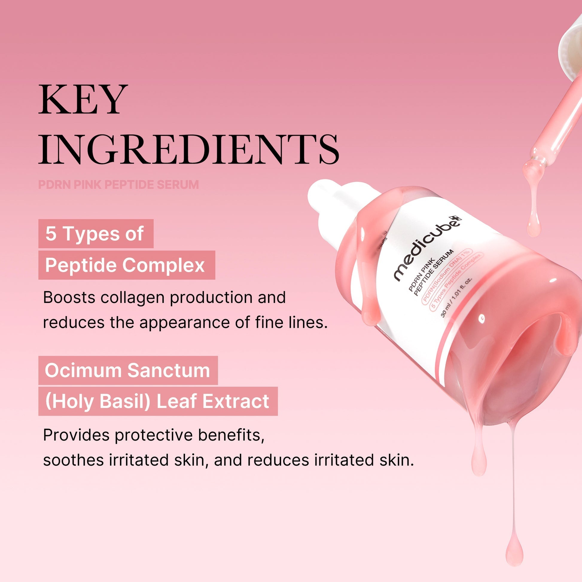 Medicube PDRN Pink Peptide Glow Serum