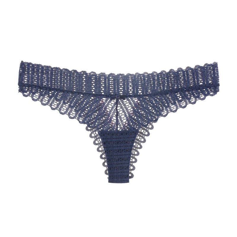 Meet'r Women Sexy Lace Panties Low - waist G String Thong Underwear Female Hollow Out Transparent Temptation Lingerie