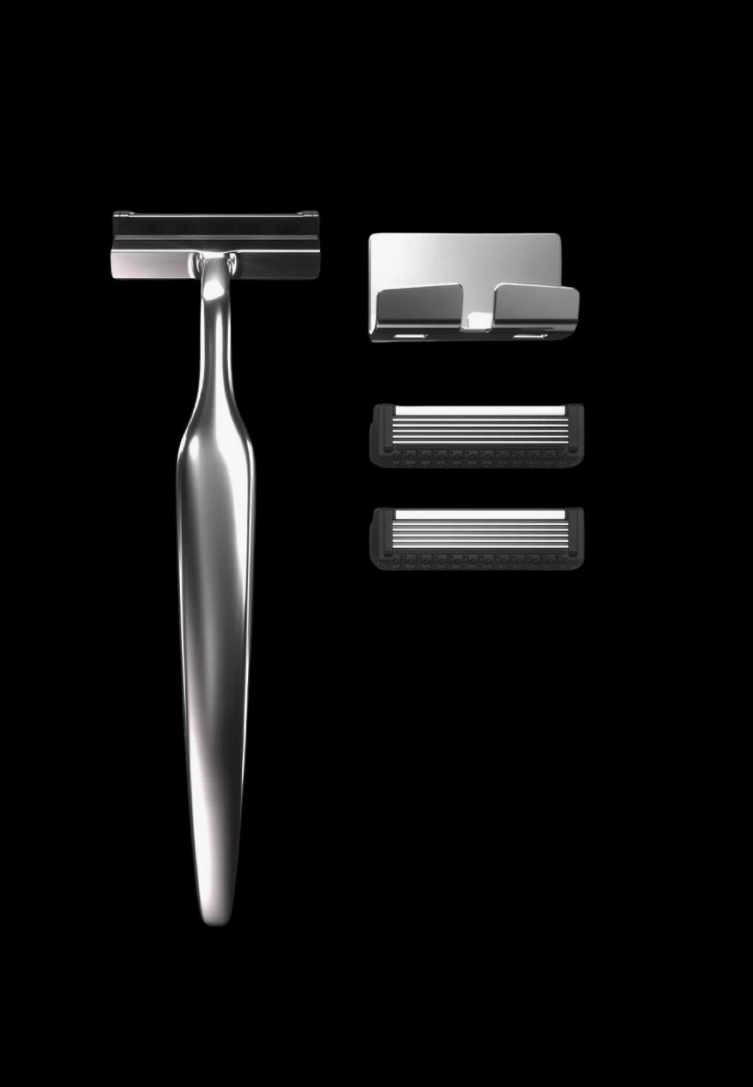 MELLE Chrome Razor Kit