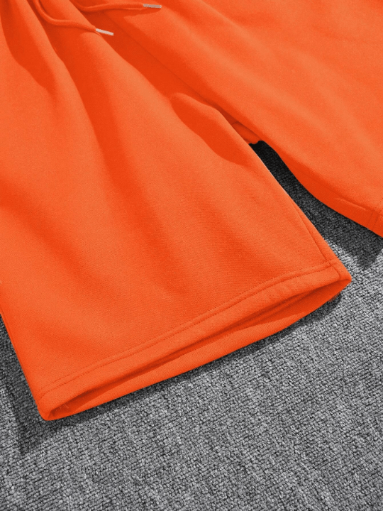 Men Drawstring Waist Slant Pocket Shorts - Lolli World Marketplace