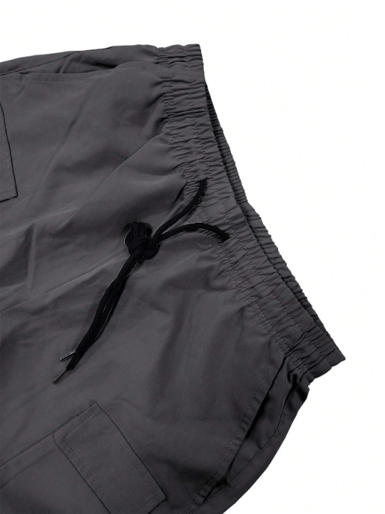 Men Flap Pocket Side Cargo Pants - Lolli World Marketplace