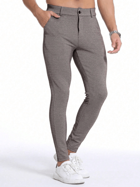 Men Slant Pocket Skinny Pants - Lolli World Marketplace