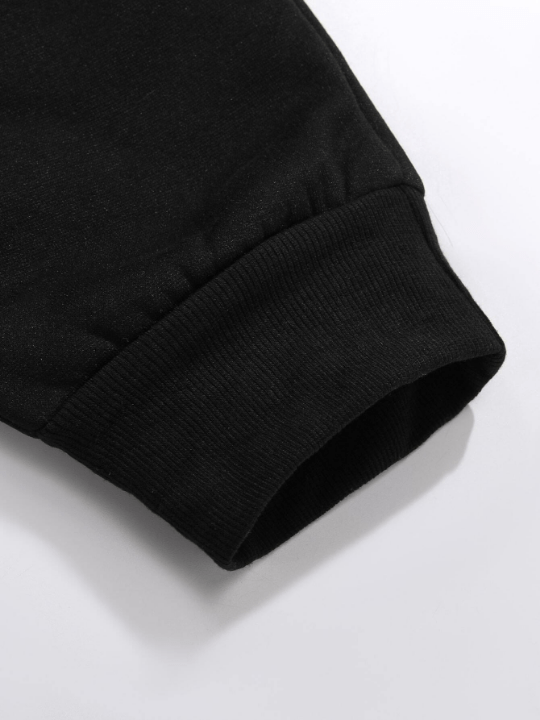 Men Solid Drawstring Waist Sweatpants - Lolli World Marketplace
