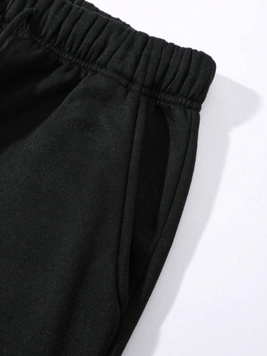 Men's Drawstring Elastic Waist And Cuffed Pants - Lolli World Marketplace