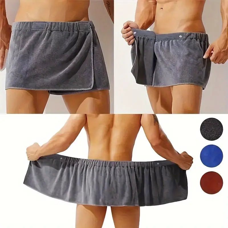 Men's Soft Wearable Bath Towel